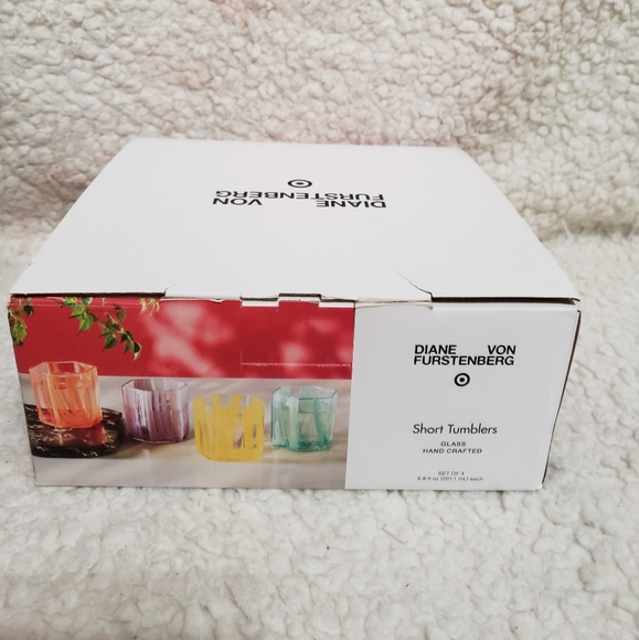 DVF for Target 4pc Short Glass Drinkware Set - Picture 5 of 7